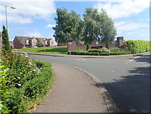 J0608 : Entrance into Ath Lethan Housing Estate from Racecourse Road by Eric Jones