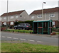 Pen-y-dre bus stop and shelter, Rhymney