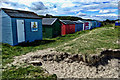 Beach huts