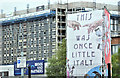 "Little Italy" banner, Belfast (July 2019)