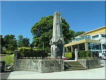 NS1776 : War memorial, Dunoon by Christine Johnstone