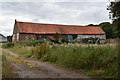 Derelict barn at Bentley Hall