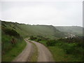 Descent to Covesea Links Golf Course