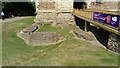 TL9925 : View of the remains of the keep of Colchester Castle by Robert Lamb