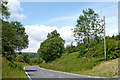 A470 road to Llangurig in Powys