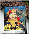 Sign for the Queen