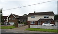 Houses on Latchmore Bank Little Hallingbury