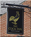 Sign for the Cock Inn, Bishop