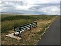 NY0743 : Bench in Allonby by Graham Hogg