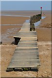 TA3009 : Landing stage by Cleethorpes Pier by David Martin