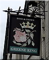 Sign for the Rose & Crown, Bishop