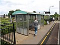 Shelter on Caldicot railway station