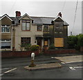 SO1310 : Boarded-up house, Merthyr Road, Ashvale, Tredegar by Jaggery