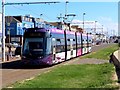 A tram on the Promenade