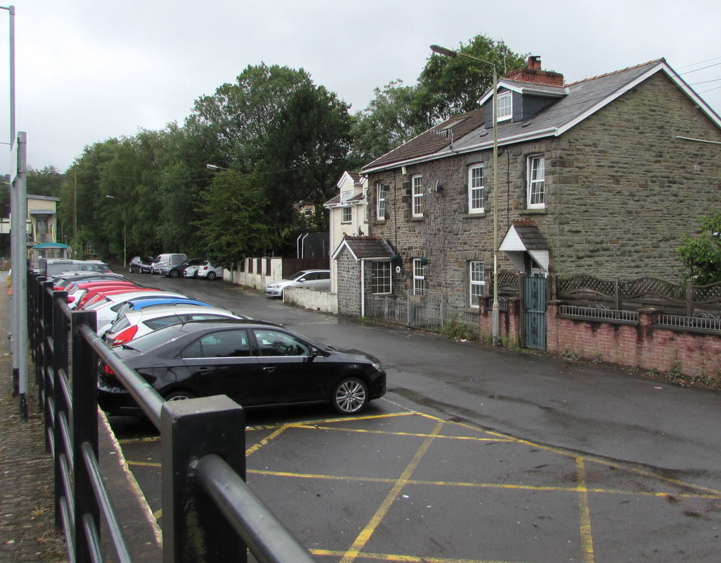 Station Houses, Ystrad Mynach © Jaggery Geograph Britain and Ireland