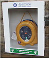 AED on Rhymney railway station