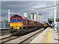 ST1875 : Class 66 locomotive at Cardiff Central by Gareth James