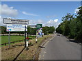 Entering Hertfordshire