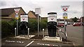 TF1409 : Charging station for electric vehicles, Market Deeping by Paul Bryan