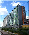 Flats beside railway near Tottenham Hale Railway Station