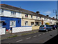 White and blue house, Mill Road, Barnstaple