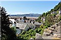 Across the rooftops from Cwllach Road