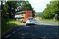 Route 9A bus turning towards Axmouth