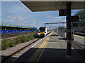 Train at Cambridge North Railway Station