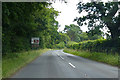 B3165 approaching Wareham Cross