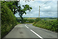 Bend on B3165 north of Kittwhistle