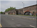 NS5863 : Gorbals railway station (site), Glasgow by Nigel Thompson