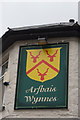 Arfbais Wynnes Public House on Manod Road