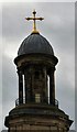 SJ4812 : St Chad's cross and cupola by Gerald England