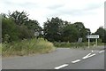 Junction and sign off A303 westbound for Bransbury 