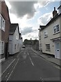 Looking from South Street into Trinity Lane