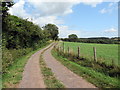 Heol fynediad Castell Talyfan / Castell Talyfan access road