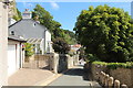 View down Cwllach Road