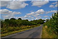 Summer clouds over Fullerton Road