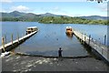 NY2622 : Landing stages at Derwent Water by DS Pugh