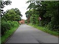 Road approaching Arbour Farm