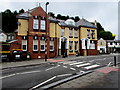 Zebra crossing to The Newbridge, Newbridge