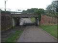 Cycle path towards Stevenage centre