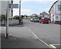 Mynwent/Cemetery direction sign in Pencader