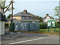 Substation by park entrance, Swanscombe