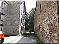 Spiral stairs from converted warehouse, Totnes