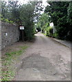 Private lane in Llantarnam