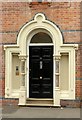 SK5640 : St Mary's House, Raleigh Street, Nottingham doorway by Alan Murray-Rust
