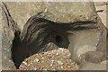 SX6643 : Rock vortex near Bantham Sand by Derek Harper