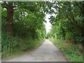 Track to Praewood Farm