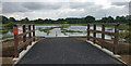 Flooded path on the Everards Meadows